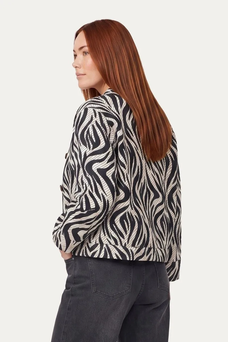G-maxx Meadow Jacket, sand en zwart